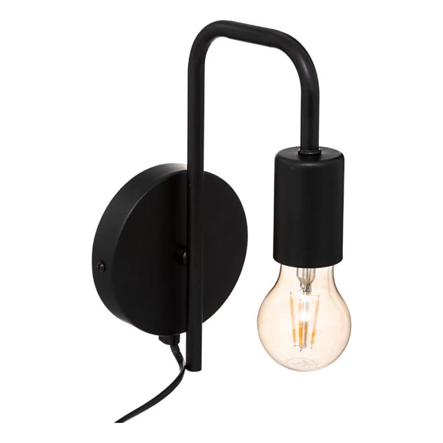 Atmosphera - Sienas lampa KELI 1xE27/40W/230V melna
