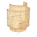 Atmosphera - Sienas lampa LIBY 1xE27/40W/230V bambusa