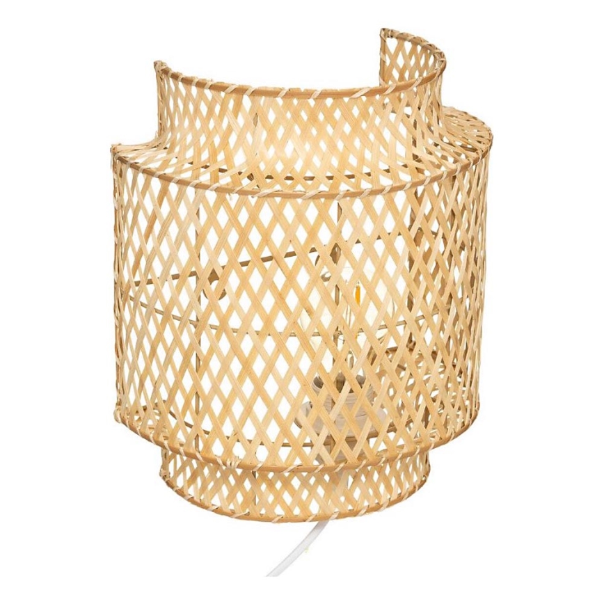 Atmosphera - Sienas lampa LIBY 1xE27/40W/230V bambusa