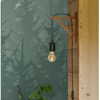 Atmosphera - Sienas lampa WILD 1xE27/25W/230V priede