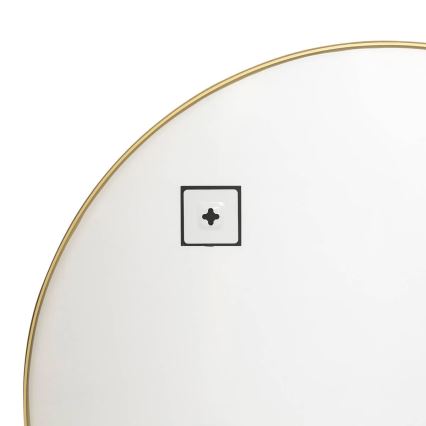 Atmosphera - Sienas spogulis ALICE 65x90 cm zelta krāsā