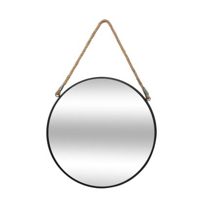 Atmosphera - Sienas spogulis EDEN d. 38 cm melna