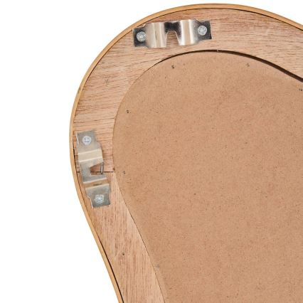 Atmosphera - Sienas spogulis MAGGIE 100x70 cm rotangs