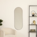 Atmosphera - Sienas spogulis SELENA 112x40 cm melna