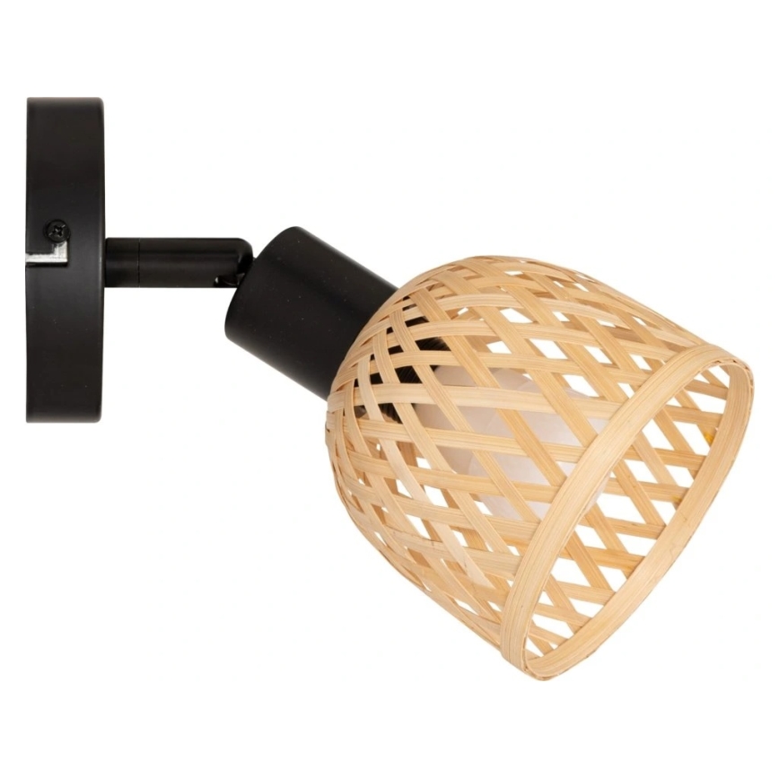 Atmosphera - Sienas virziengaismeklis LIO 1xE27/25W/230V bambuss