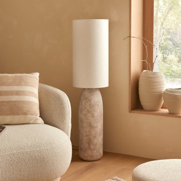 Atmosphera - Stāvlampa KEYAH 1xE27/40W/230V pelēka
