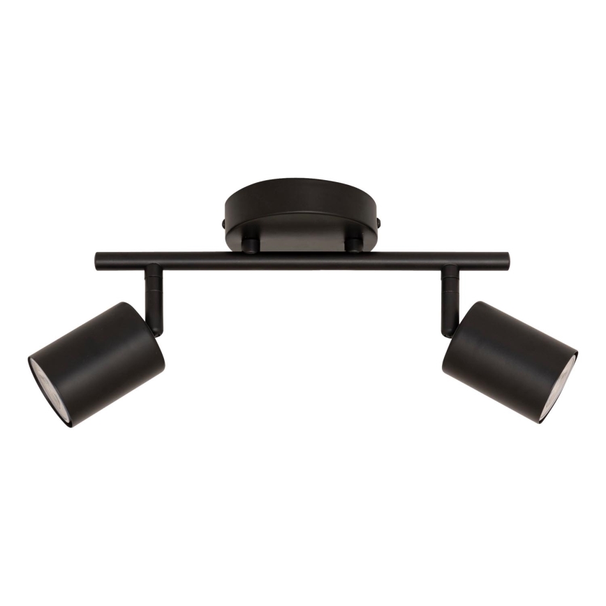 Atmosphera - virziena gaismeklis VICO 2xGU10/25W/230V melns