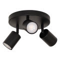 Atmosphera - Virziena gaismeklis VICO 3xGU10/25W/230V melns