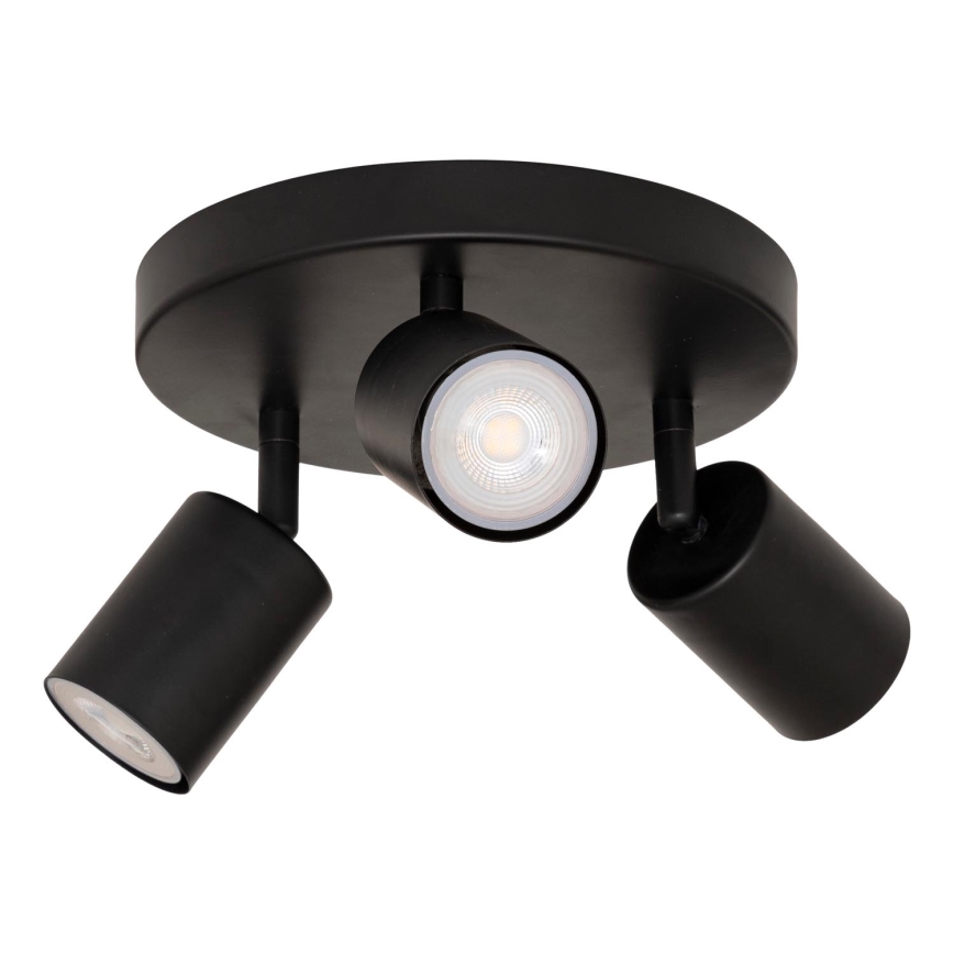 Atmosphera - Virziena gaismeklis VICO 3xGU10/25W/230V melns