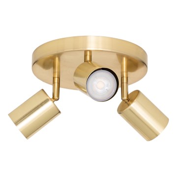 Atmosphera - Virziena gaismeklis VICO 3xGU10/25W/230V zelta krāsā