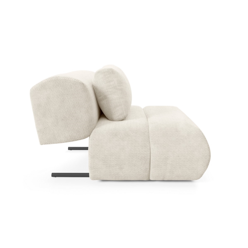 Atpūtas krēsls FANO krēmkrāsā