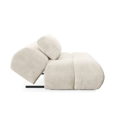 Atpūtas krēsls FANO krēmkrāsā