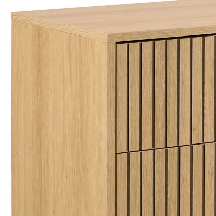 Atvilktņu komode OLIVIA, ozols