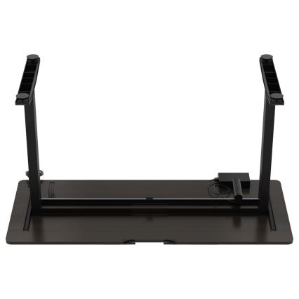 Augstumu regulējams spēļu galds CONTROL 140x60 cm brūna/melna