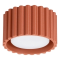 AURA virziena gaismeklis 1xGX53/10W/230V Ø 10 cm oranžs