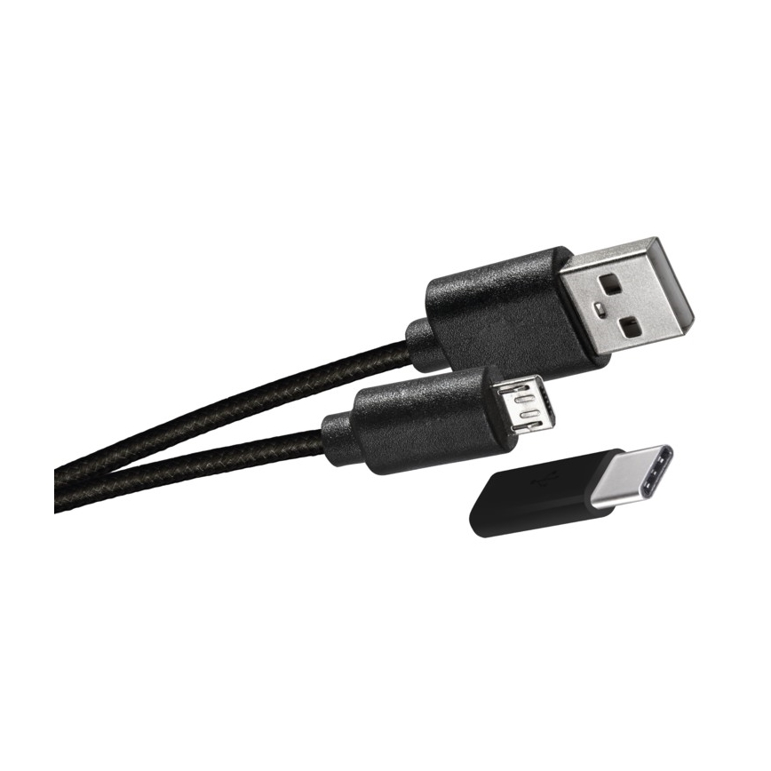 Auto lādētājs 2,1A + micro USB vads