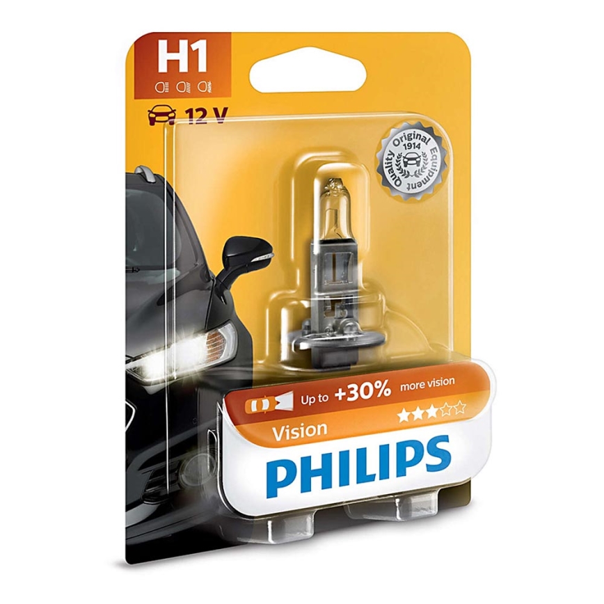 Auto spuldze Philips VISION 12258PRB1 H1 P14,5s/55W/12V