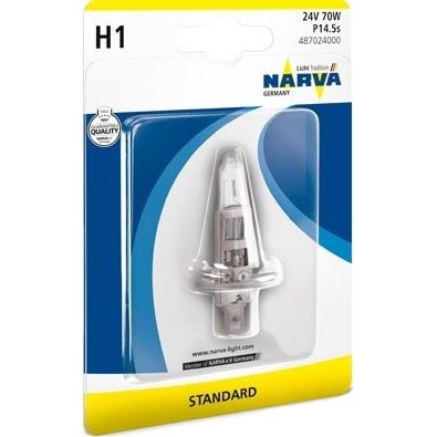 Auto spuldzes H1 P14.5s/70W/24V - Narva 48702NVAB1