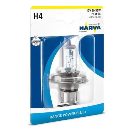 Auto spuldzes H4 P43t-38/60/55W/12V - Narva 48677RPNVAB1