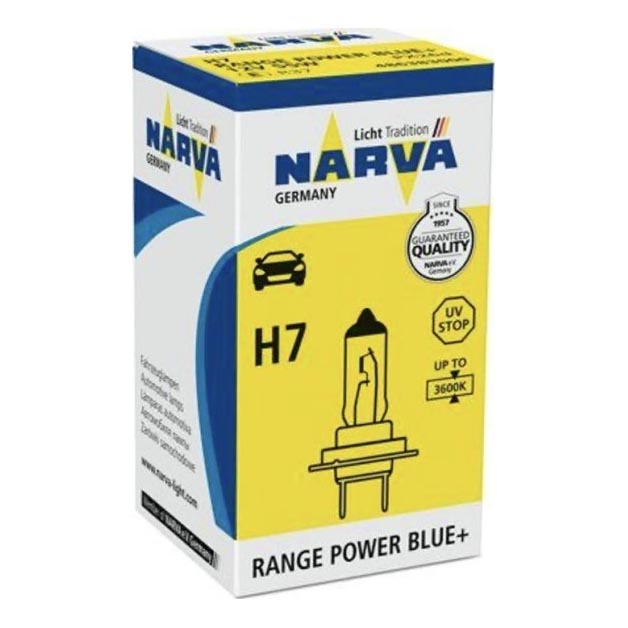 Auto spuldzes H7 PX26d/55W/12V 3700K - Narva 48638RPNVAB1