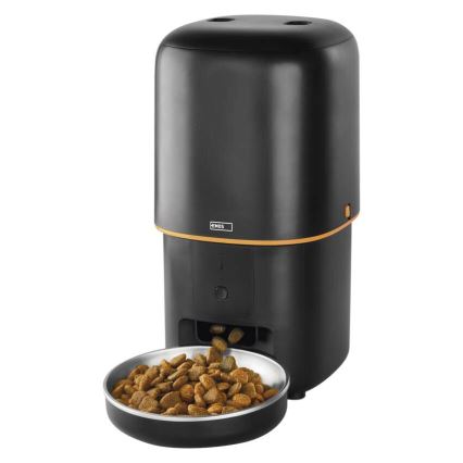 Automātiskais barības dozators 4 l/5V/3xD melna Wi-Fi