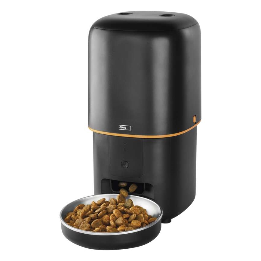 Automātiskais barības dozators 4 l/5V/3xD melna Wi-Fi