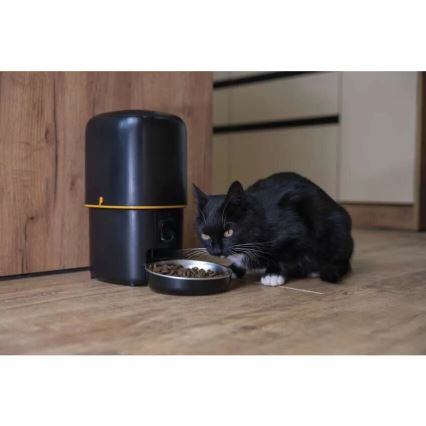 Automātisks barības dozators ar mikrofonu un kamera 4l/5V/3xD Wi-Fi