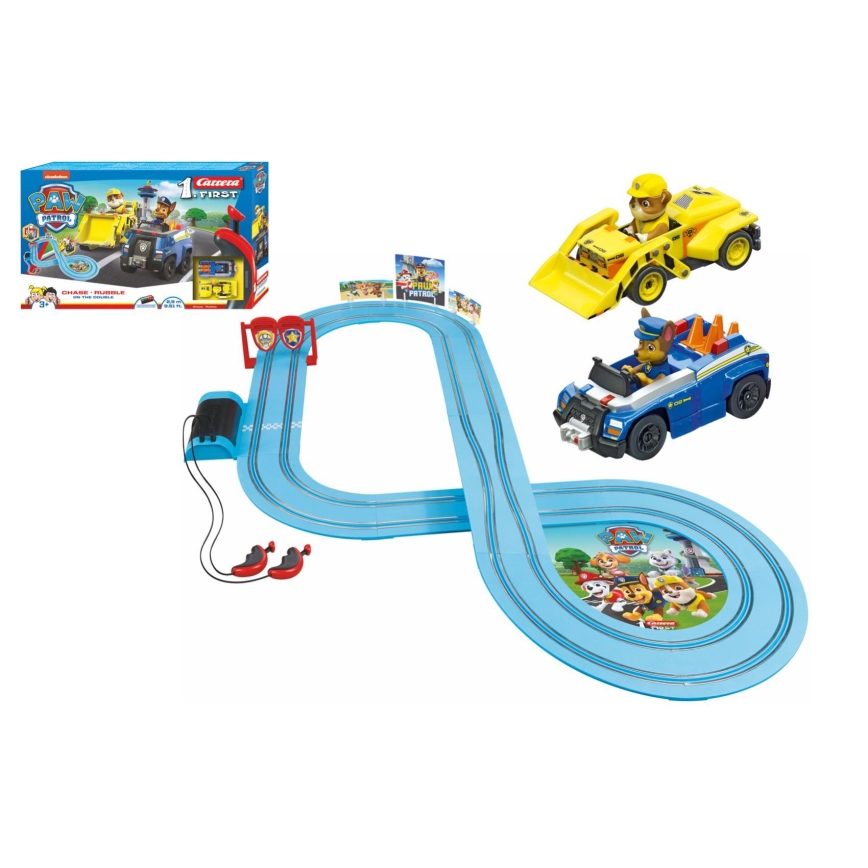 Autotrase CARRERA FIRST PAW Patrol 2xLR14 2,9 m