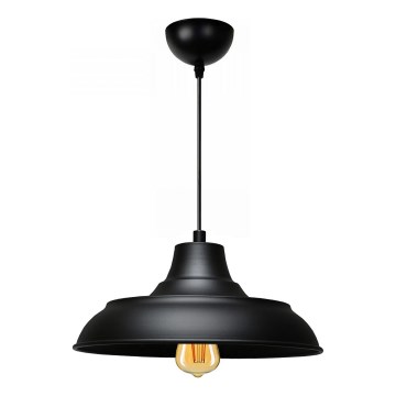 AYD piekārta lampa 1xE27/40W/230V melna