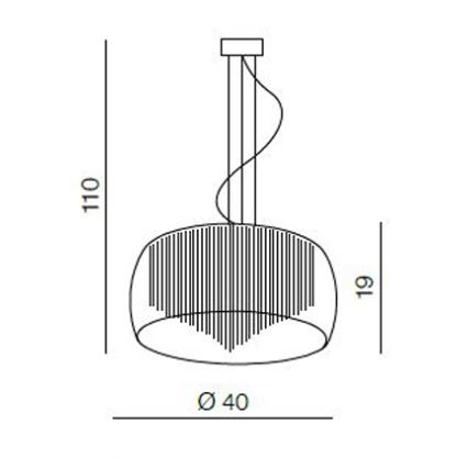 Azzardo AZ0999 - Griestu gaismeklis REGO 5xG9/40W/230V