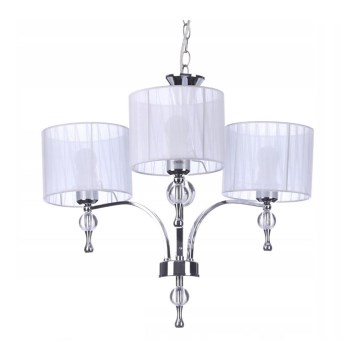 Azzardo AZ1006 - Lustra ar ķēdi IMPRESS 3xE27/60W/230V