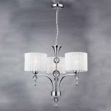 Azzardo AZ1006 - Lustra ar ķēdi IMPRESS 3xE27/60W/230V