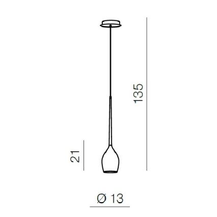 Azzardo AZ1220 - Lustra ar auklu IZZA 1xE14/40W/230V