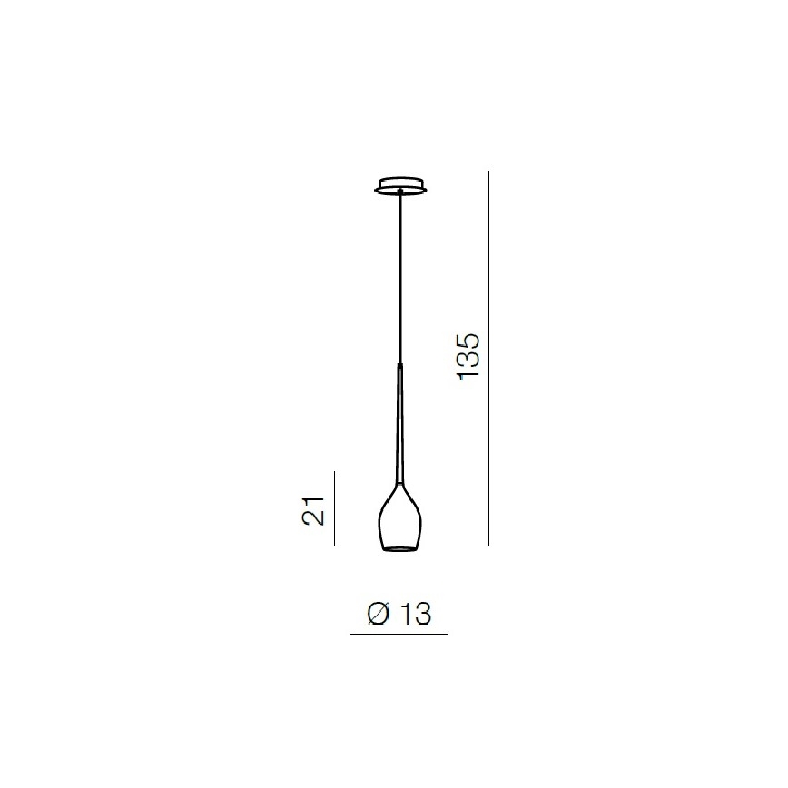 Azzardo AZ1220 - Lustra ar auklu IZZA 1xE14/40W/230V