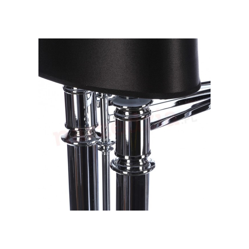 Azzardo AZ1417 - Lustra uz ķēdes DIABLO 12xE14/11W/230V melna