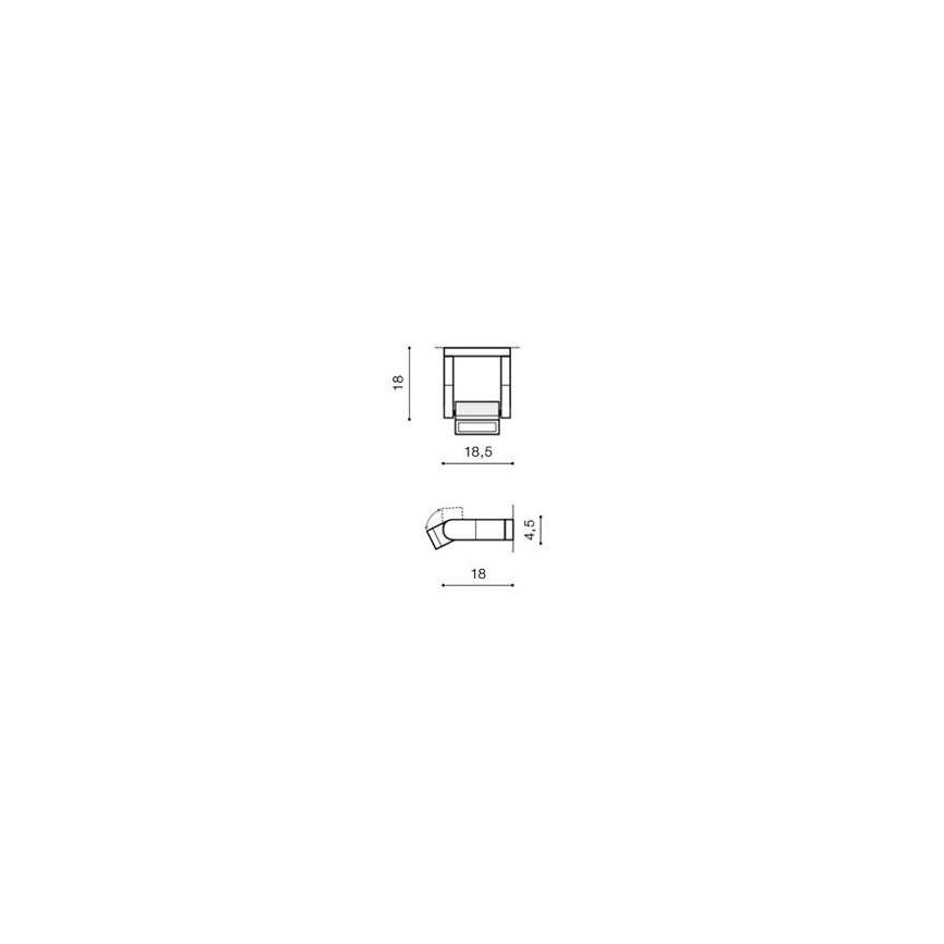 Azzardo AZ2132 - LED Āra sienas gaismeklis FRAME LED/8W/230V IP54