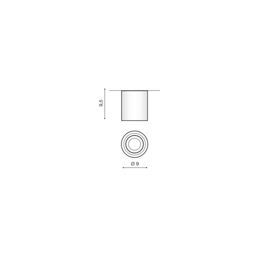 Azzardo AZ2690 - Vannas istabas griestu gaismeklis BRANT 1xGU10/50W/230V IP44