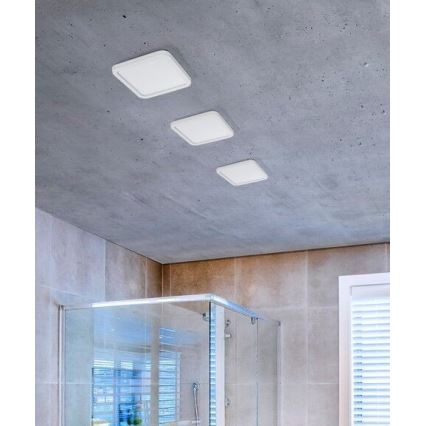 Azzardo AZ2837 - LED Iegremdējama vannas istabas lampa SLIM 1xLED/12W/230V IP44 CRI 90