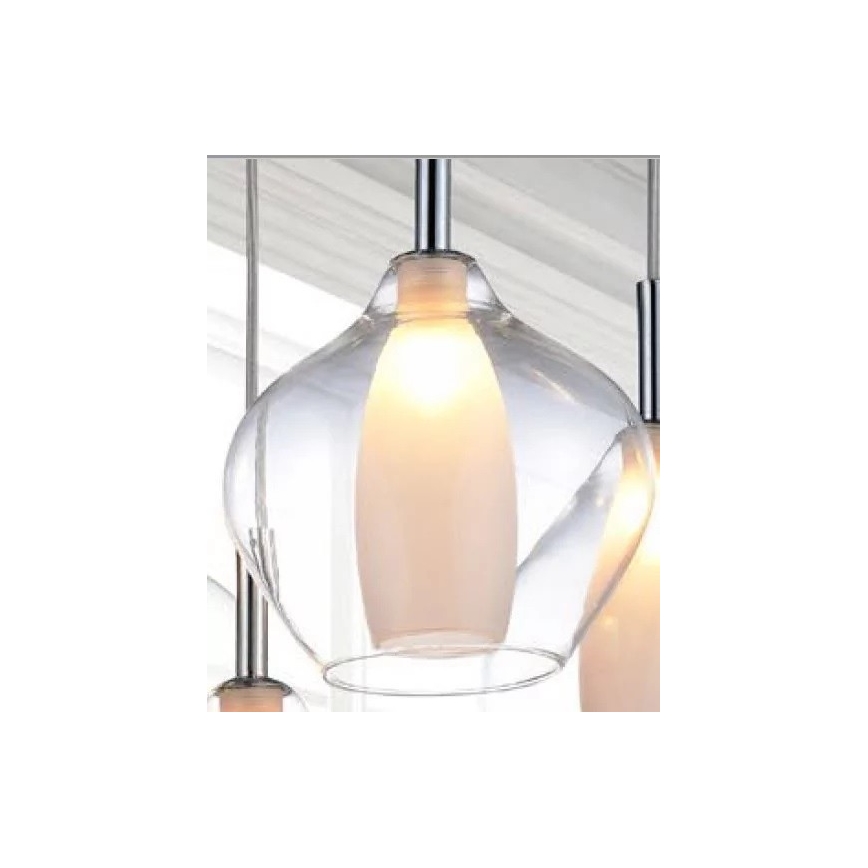 Azzardo AZ3074 - Lustra ar auklu AMBER 1xG9/40W/230V