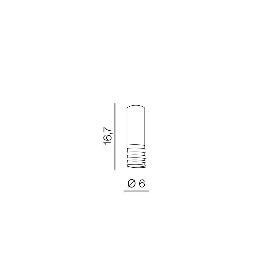 Azzardo AZ3125 - Griestu gaismeklis LOCUS 1xGU10/35W/230V