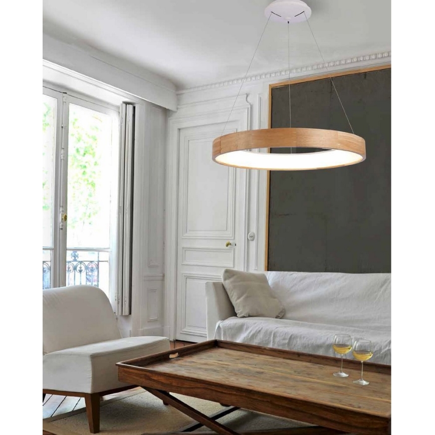 Azzardo AZ3344 - LED Lustra ar auklu SILVAM LED/30W/230V