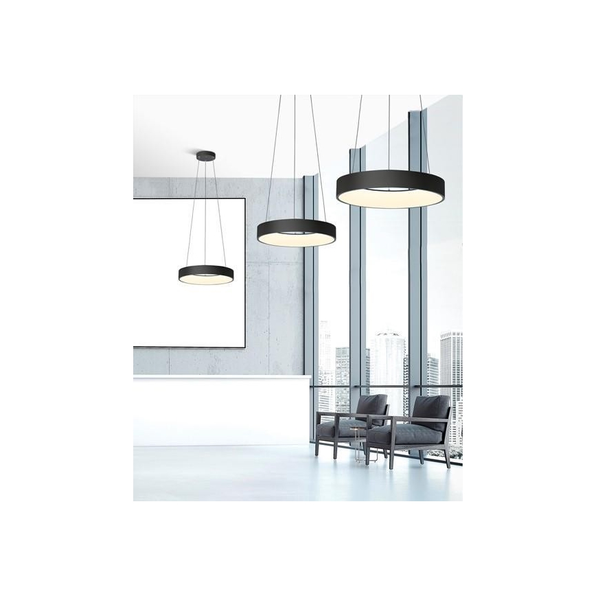 Azzardo AZ3449 - LED Aptumšojama lustra uz auklas SOVANA LED/80W/230V + tālvadības pults