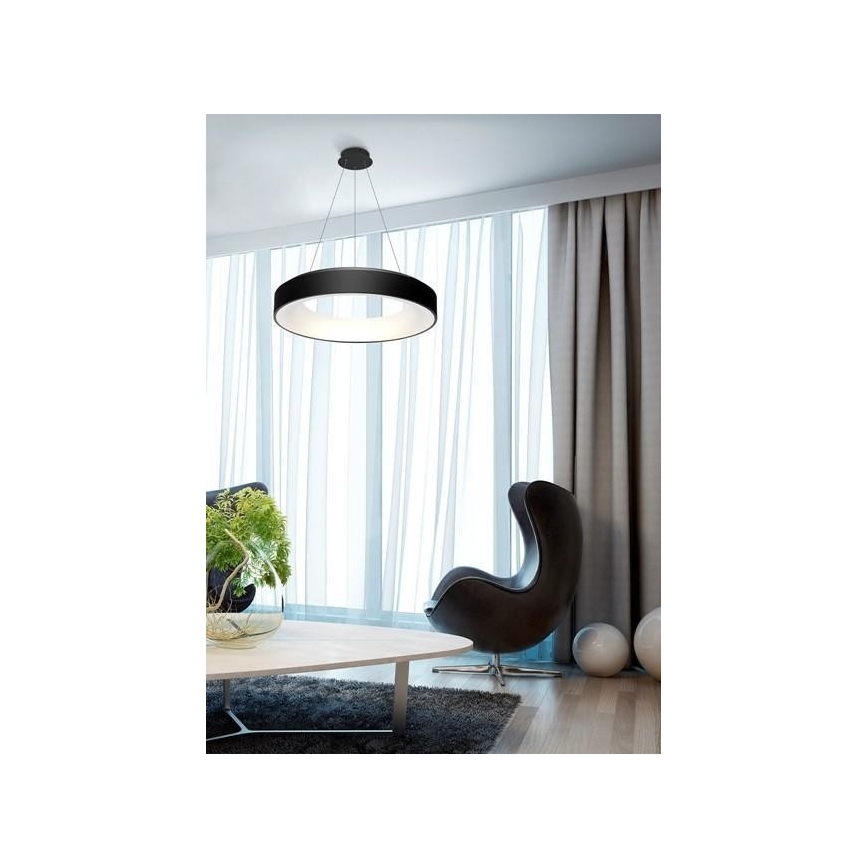 Azzardo AZ3449 - LED Aptumšojama lustra uz auklas SOVANA LED/80W/230V + tālvadības pults