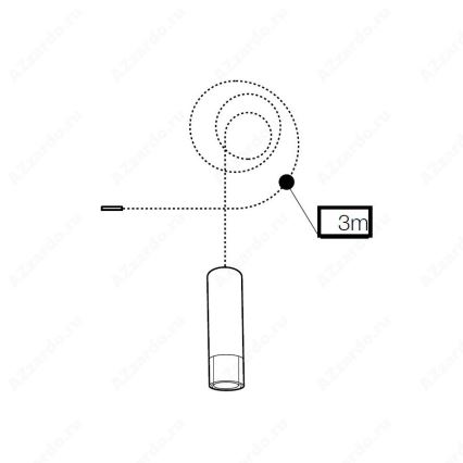 Azzardo AZ3457 - Piekare ZIKO 1xG9/40W/230V