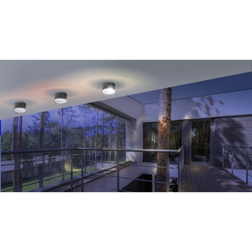 Azzardo AZ4333 - LED Āra griestu gaismeklis APULIA LED/10W/230V IP54