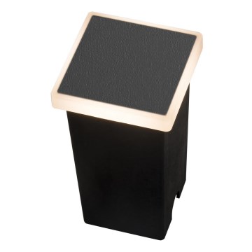 Azzardo AZ4465 - LED Iebūvējams āra gaismeklis ALF LED/3W/230V IP67 melns