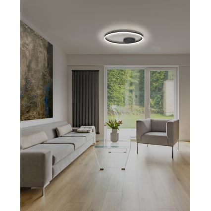 Azzardo AZ4703 - LED Griestu gaismeklis HALO LED/55W/230V melns