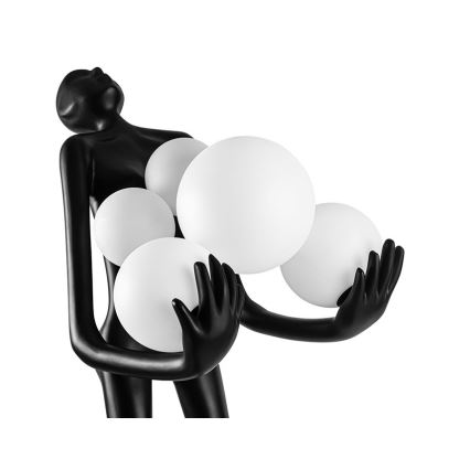 Azzardo AZ4985 - Grīdas stāvlampa ATLAS 6xE14/50W/230V 180 cm sveķi