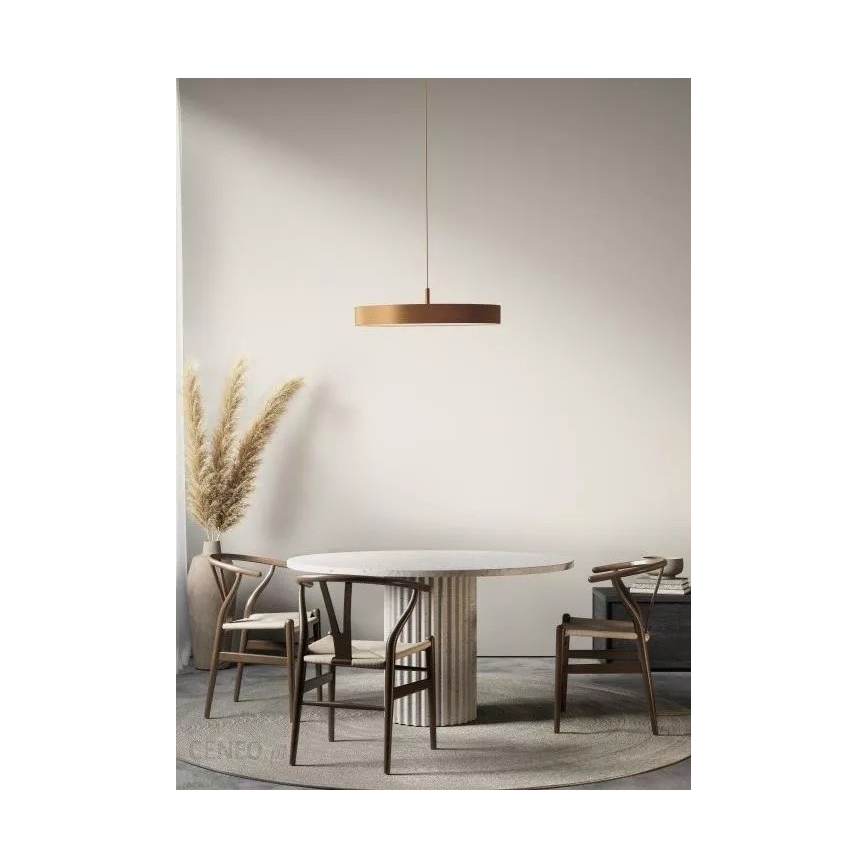 Azzardo AZ5089 - LED Aptumšojama lustra ar auklu MARCELLO LED/30W/230V zelta + tālvadības pults