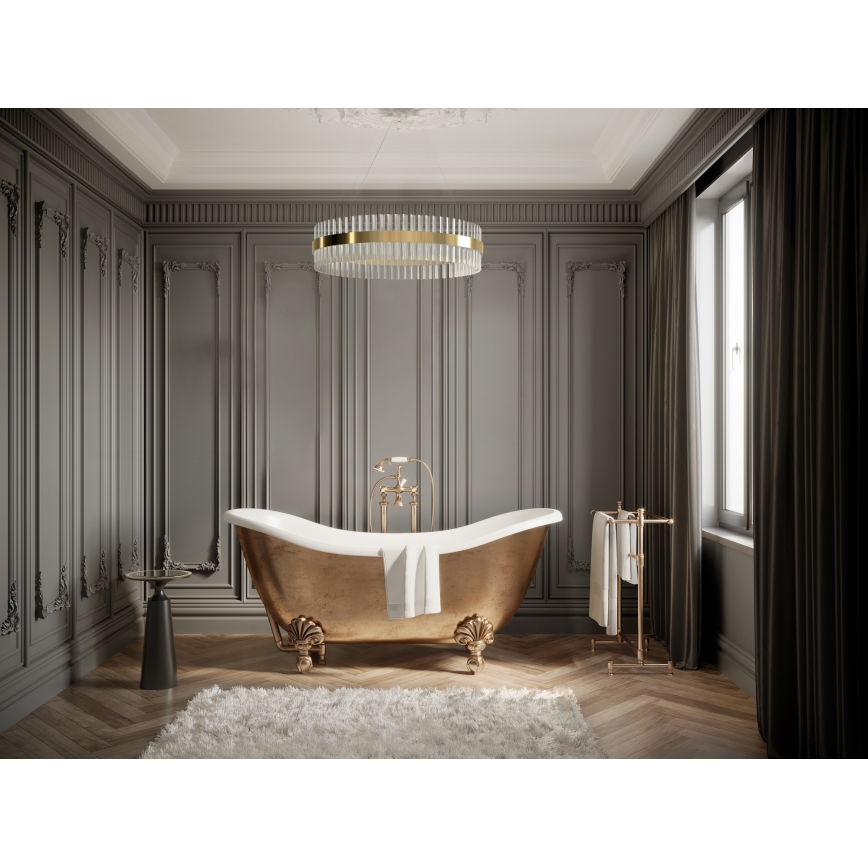 Azzardo AZ5261 - LED Lustra ar auklu FRANCESCA LED/37W/230V d. 60 cm